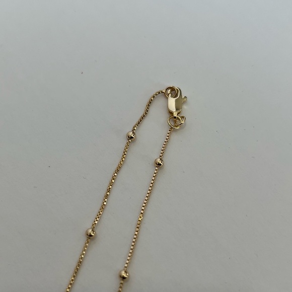 14k gold filled bead necklace - Picture 5 of 5